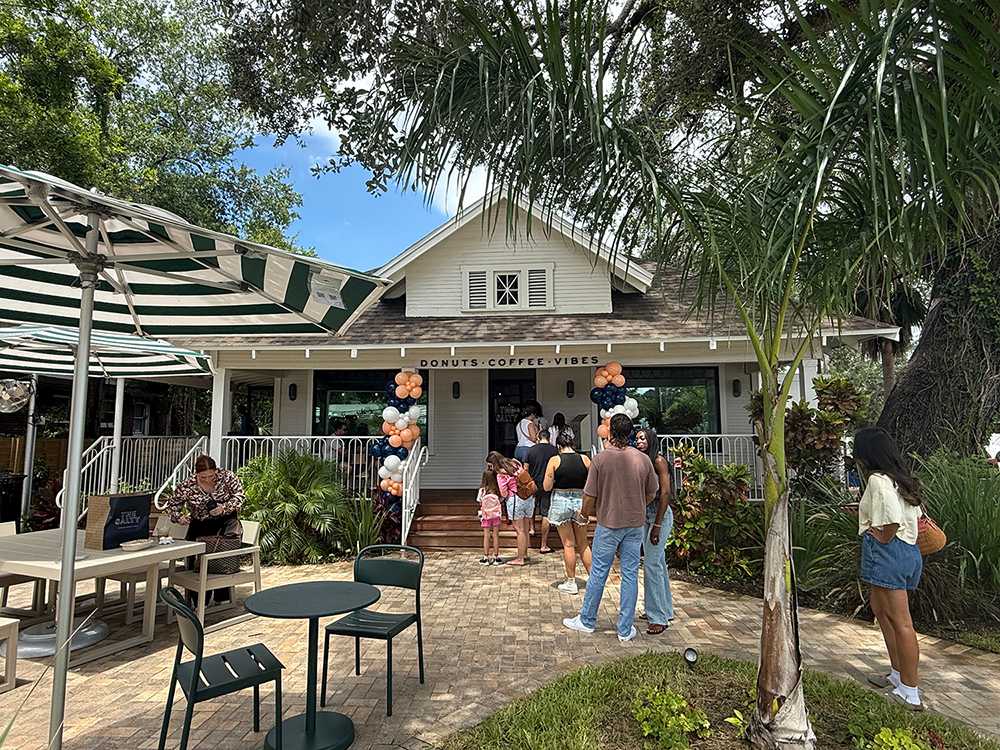 The Salty Donut coffee and donut shop in Seminole Heights, Tampa